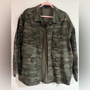 Sanctuary Women's Camouflage Military Jacket